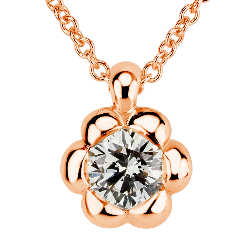 Diamond necklace Blooming Love