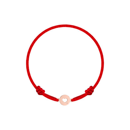 Children's diamond bracelet Heart Circle