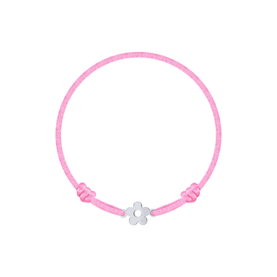 Children's diamond bracelet Flower