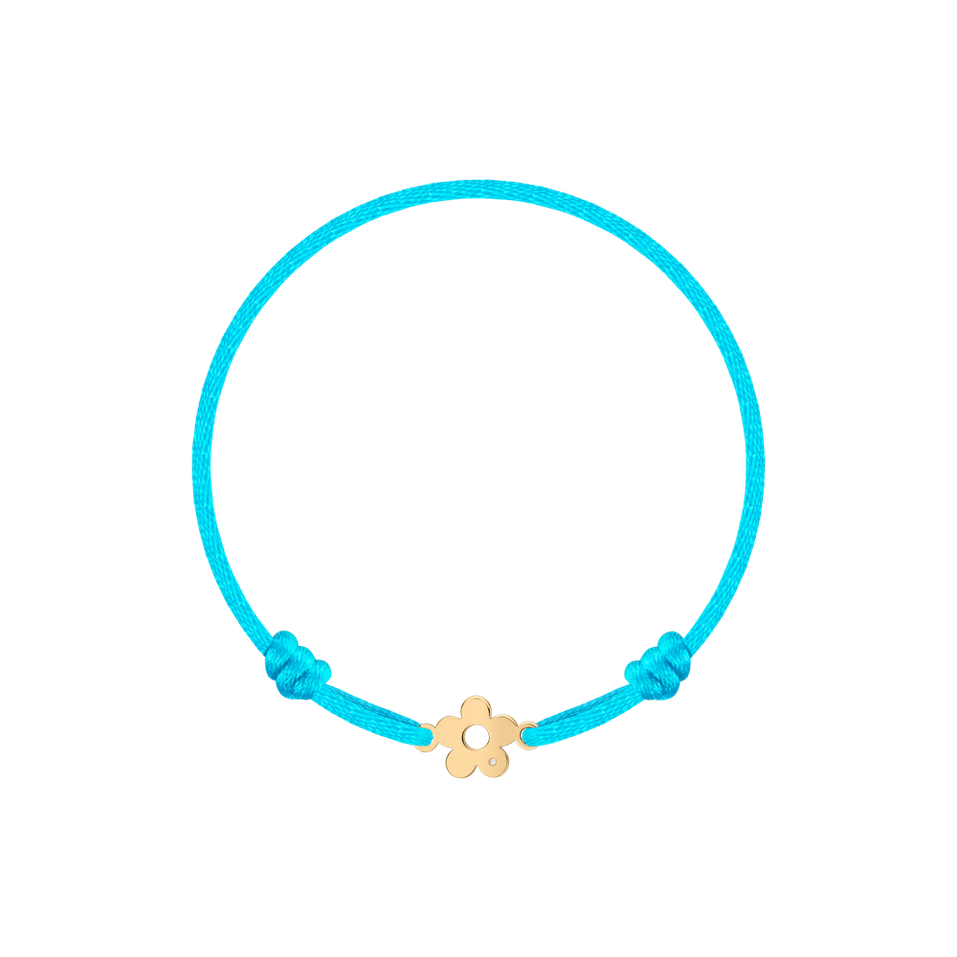 Children's diamond bracelet Flower