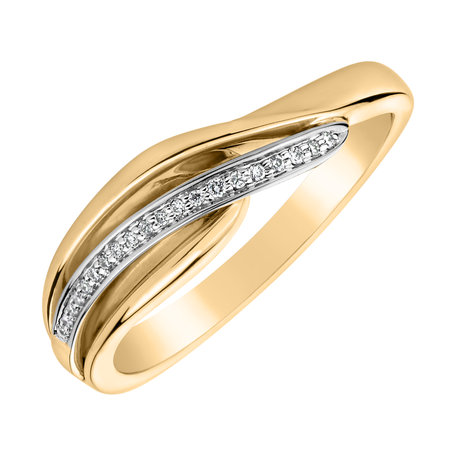 Diamond ring Elegant Line