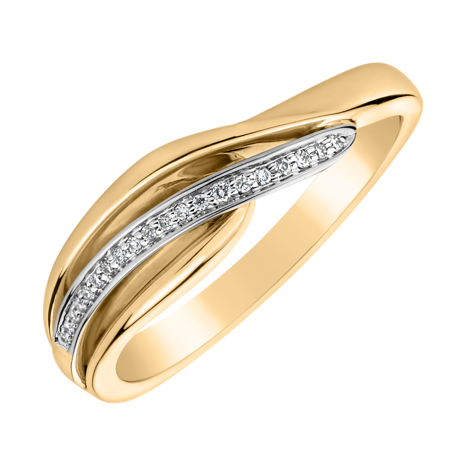 Diamond ring Elegant Line