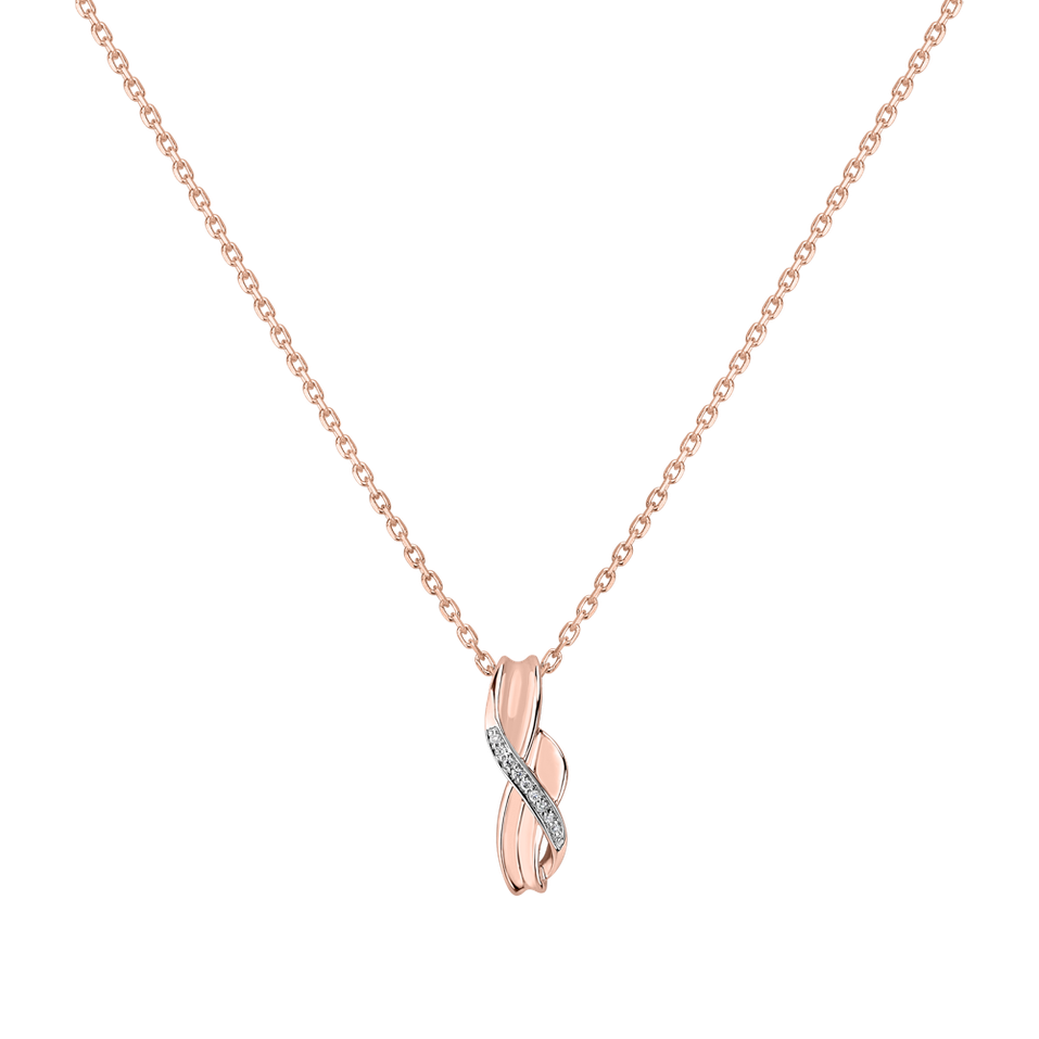 Diamond pendant Essential Wave