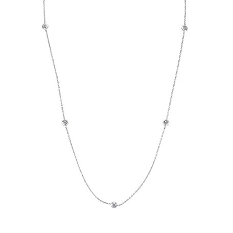 Diamond necklace Sparkling Dots