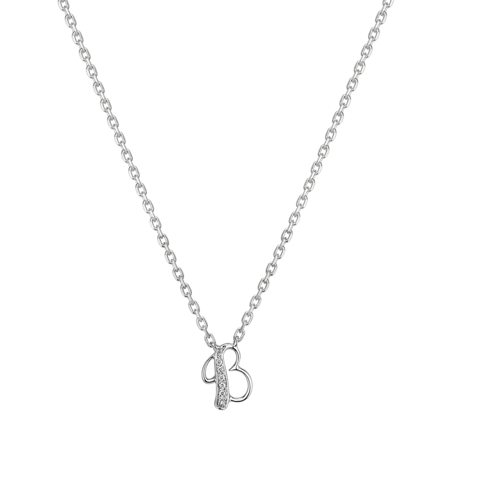 Diamond necklace Curly Diamonds B