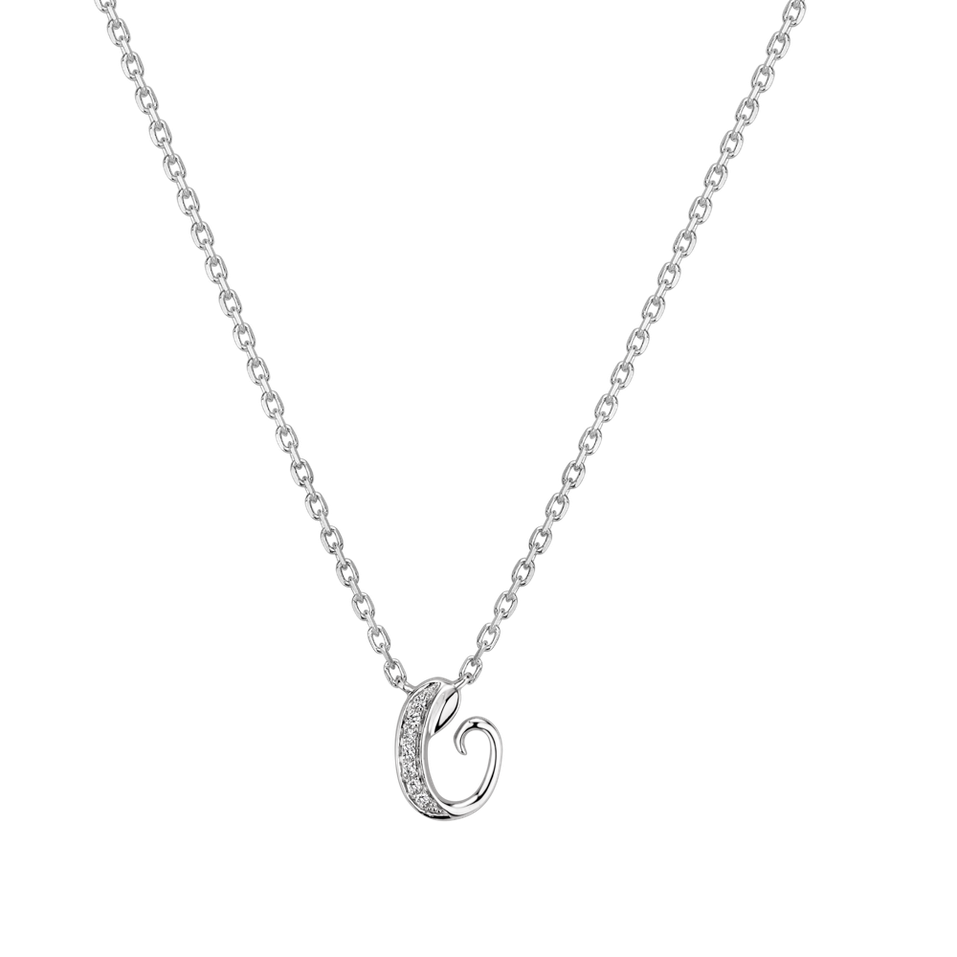 Diamond necklace Curly Diamonds C