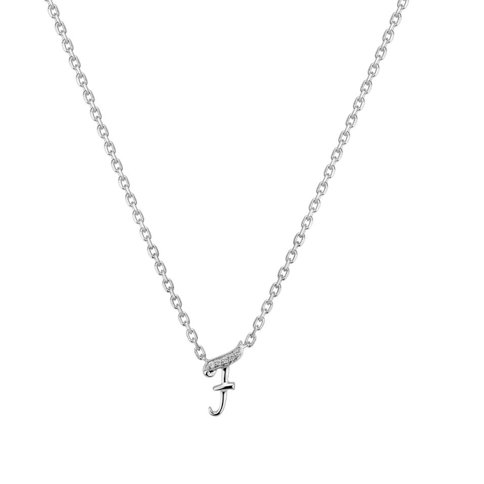 Diamond necklace Curly Diamonds F