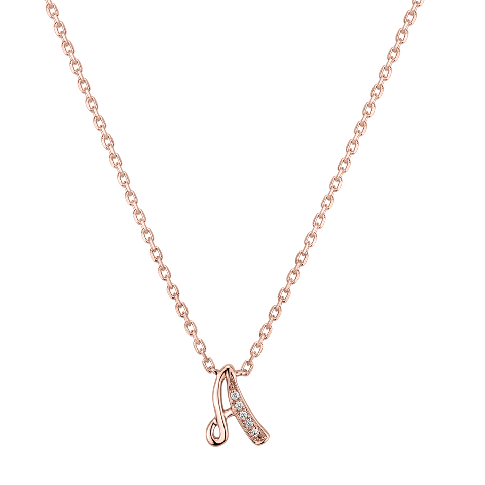 Diamond necklace Curly Diamonds A