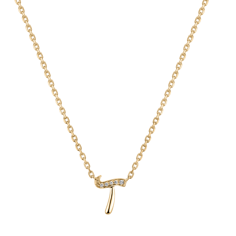 Diamond necklace Curly Diamonds T