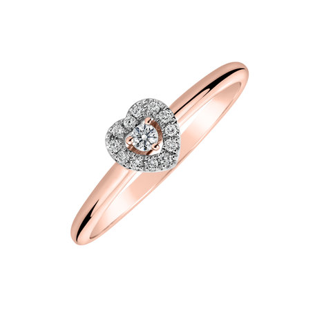 Diamond ring Tender Heart