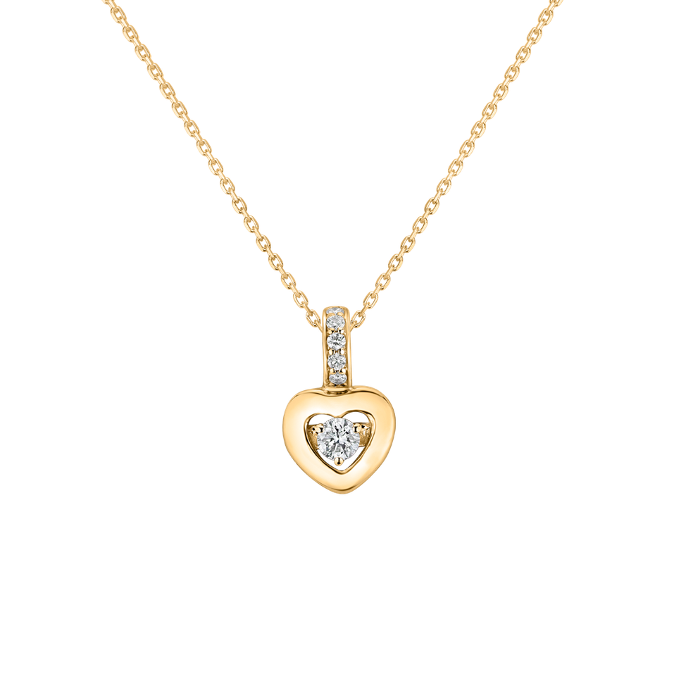 Diamond pendant Petite Heart