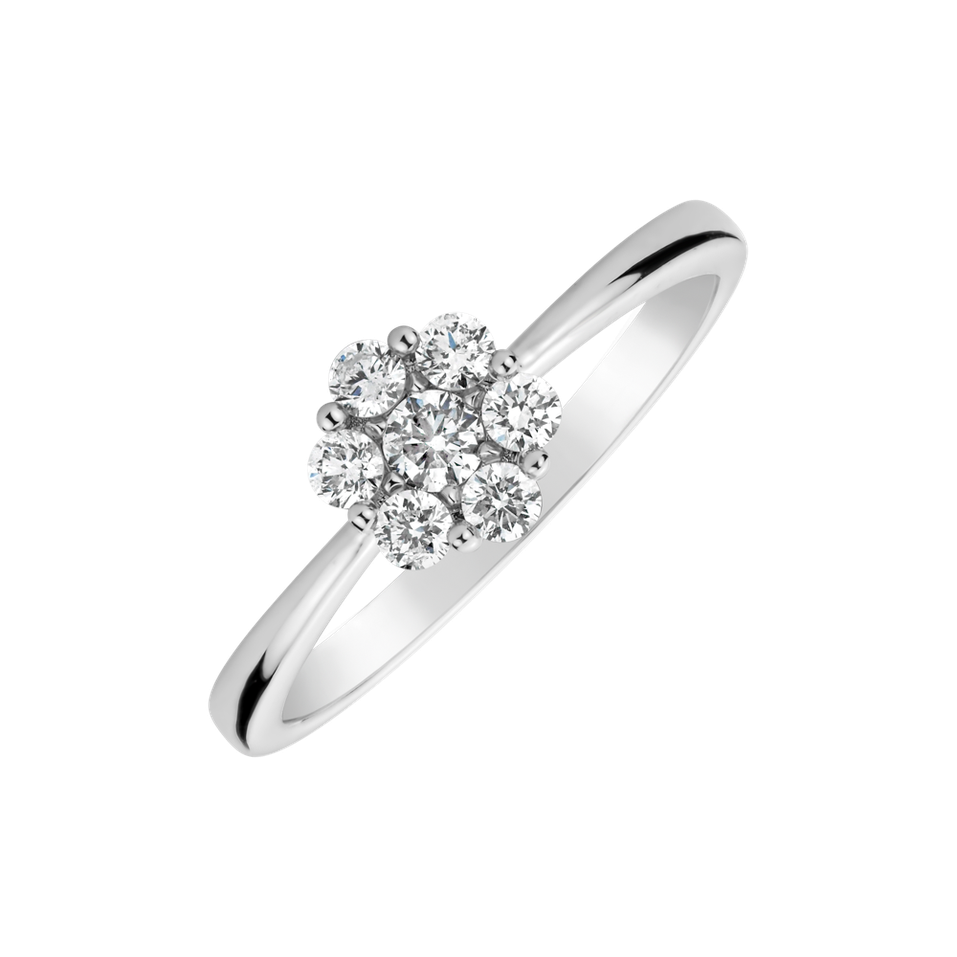 Diamond ring Shiny Flower