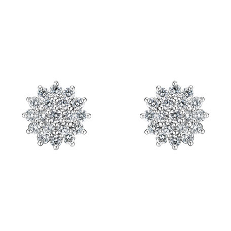 Diamond earrings Midnight Sky