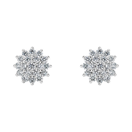 Diamond earrings Midnight Sky