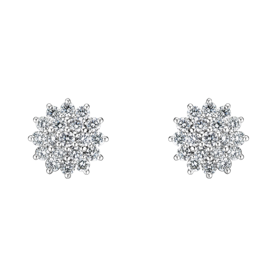 Diamond earrings Midnight Sky