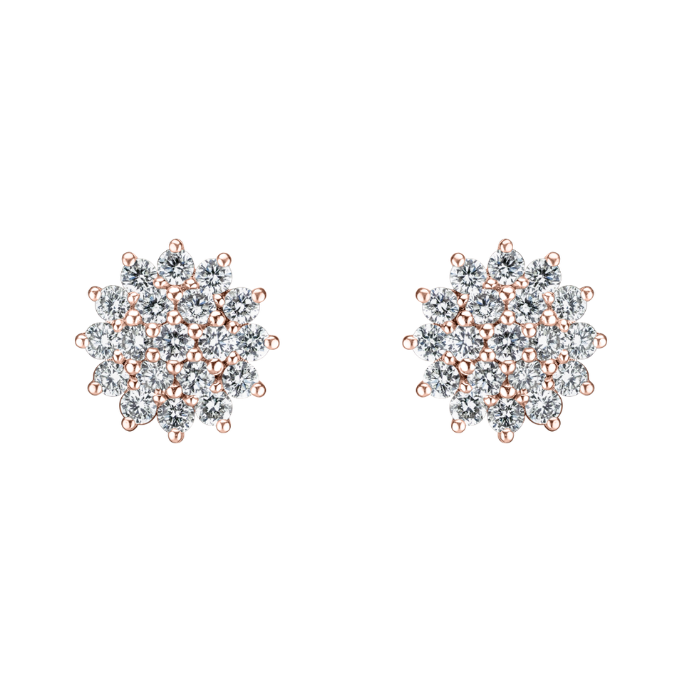 Diamond earrings Midnight Sky