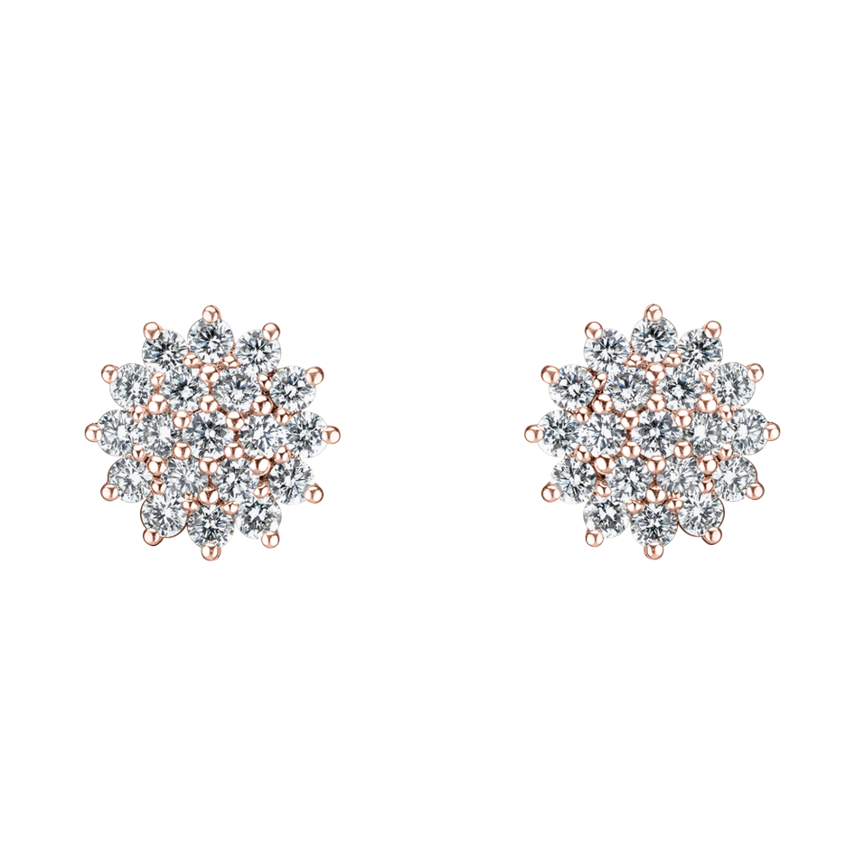 Diamond earrings Midnight Sky