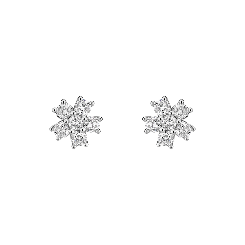 Diamond earrings Sparkless