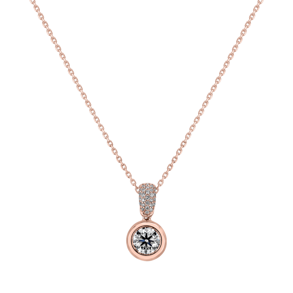 Diamond pendant Delicate Drop