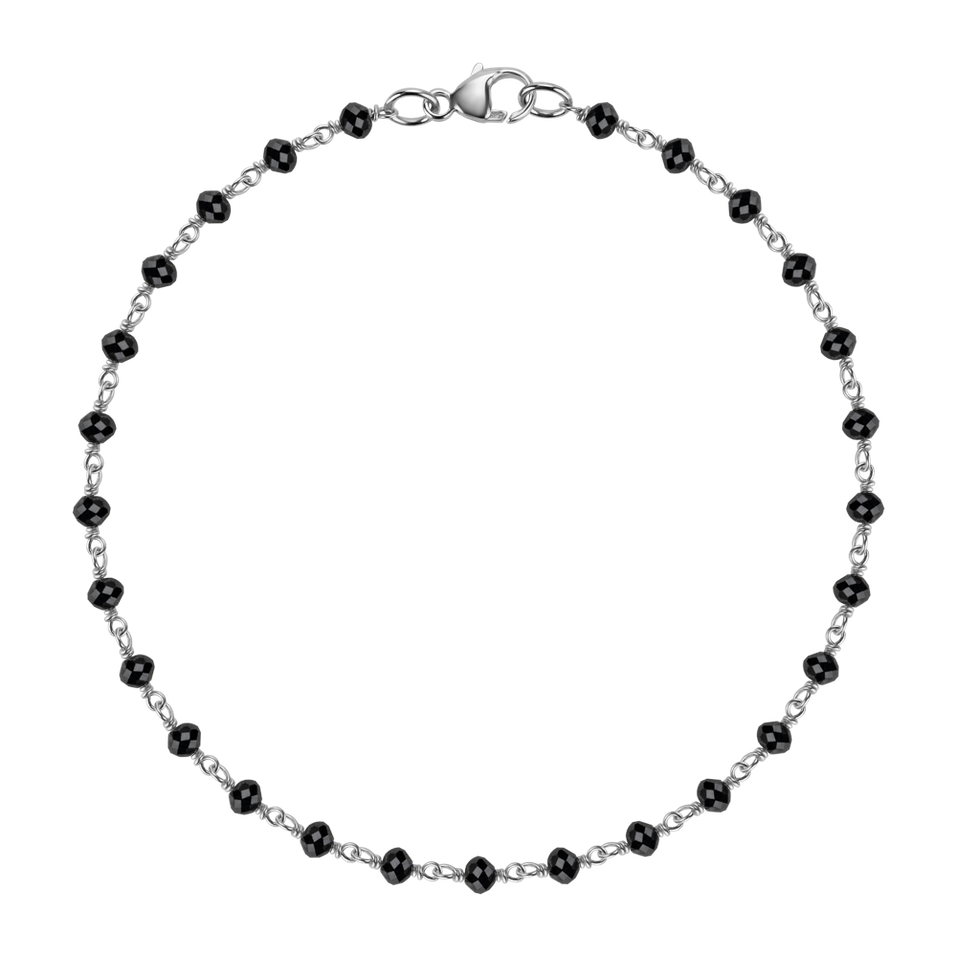 Bracelet with black diamonds Dark Melody