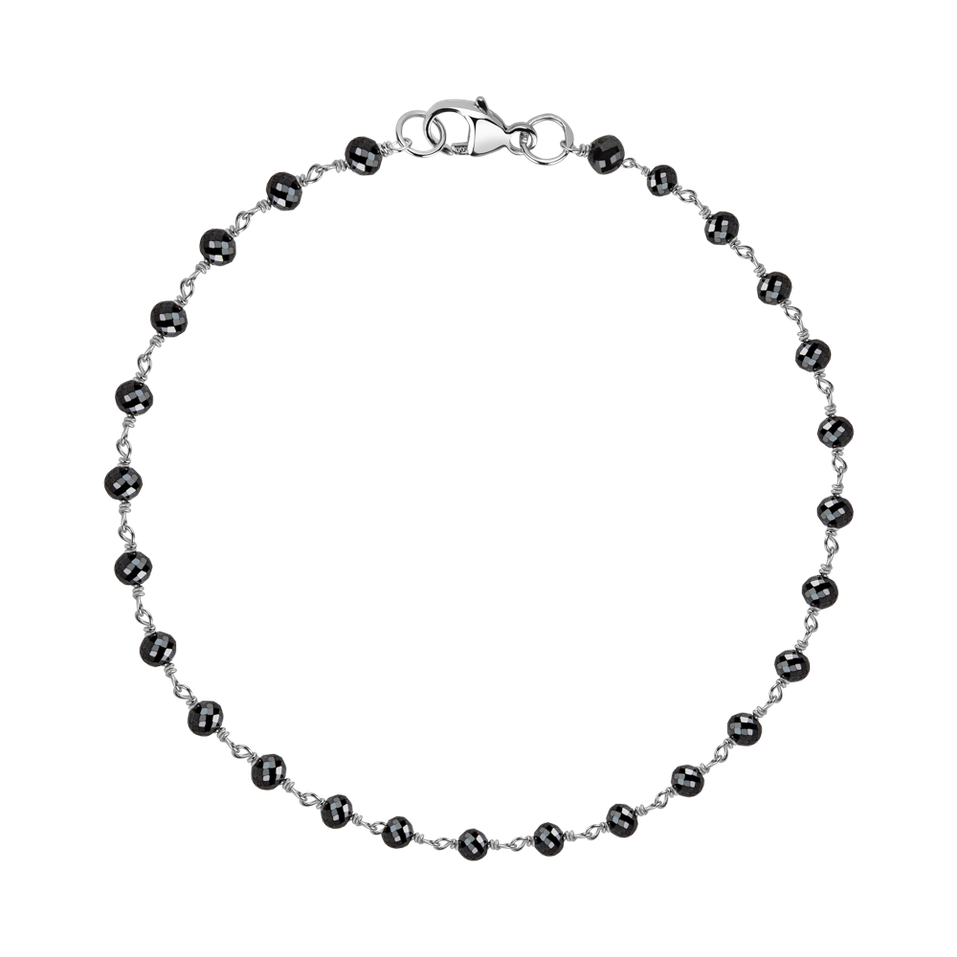 Bracelet with black diamonds Dark Melody