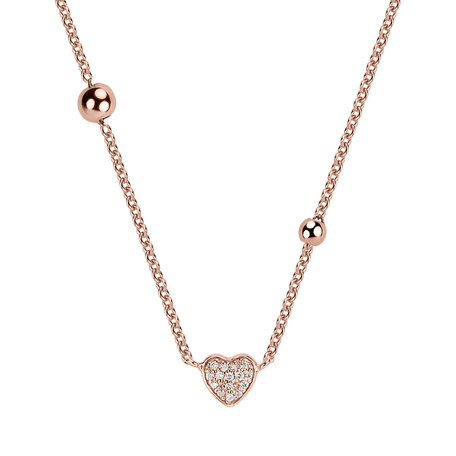 Diamond necklace Tender Heart