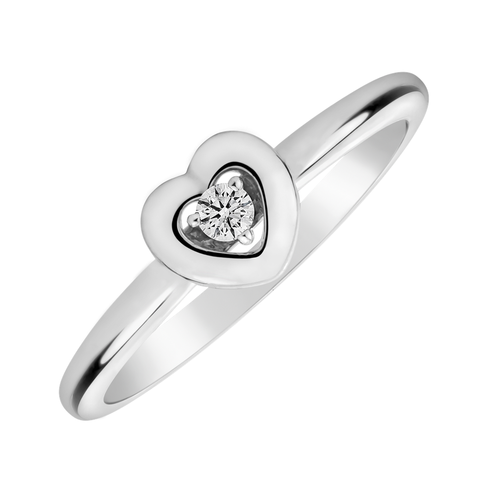 Diamond ring Tender Heart