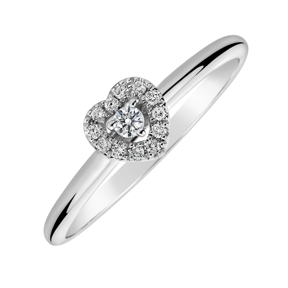 Diamond ring Tender Heart