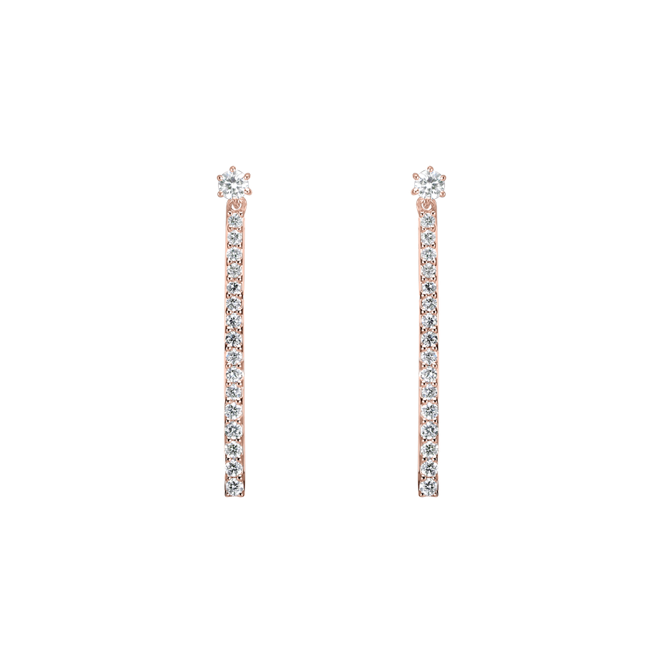 Diamond earrings Flying Star