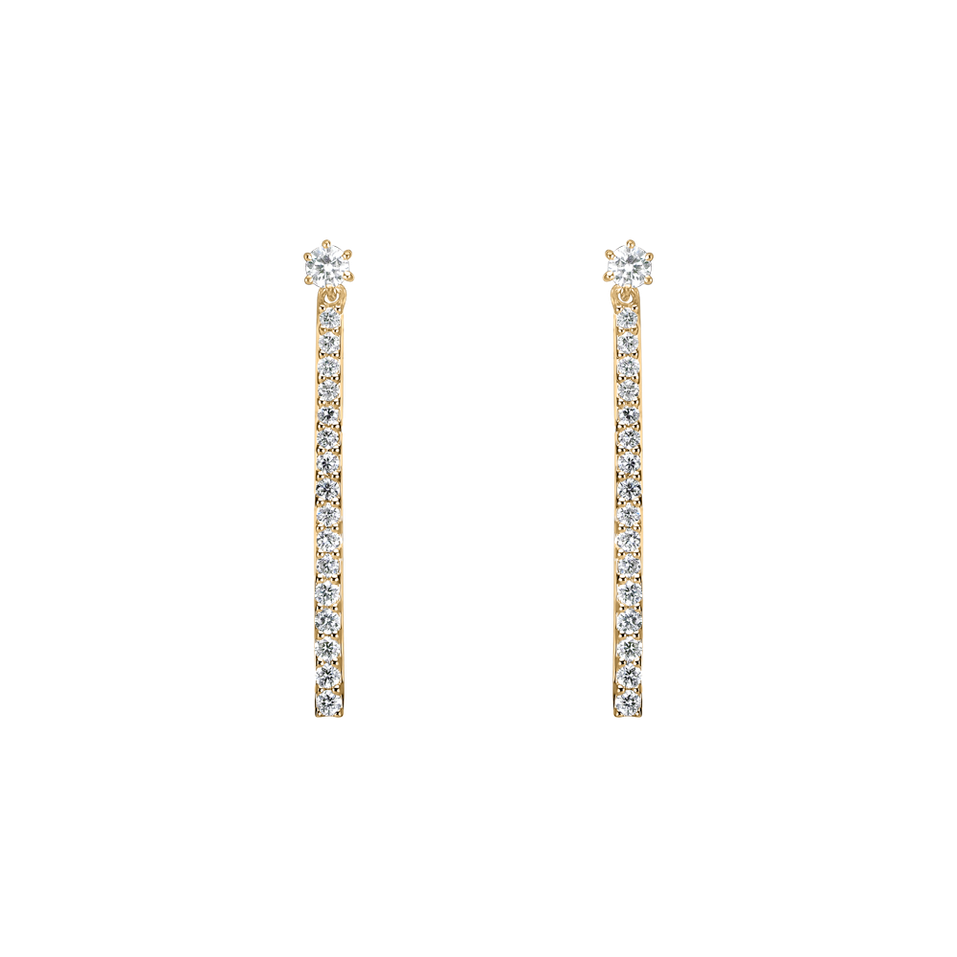 Diamond earrings Flying Star