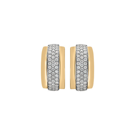 Diamond earrings Snowfire