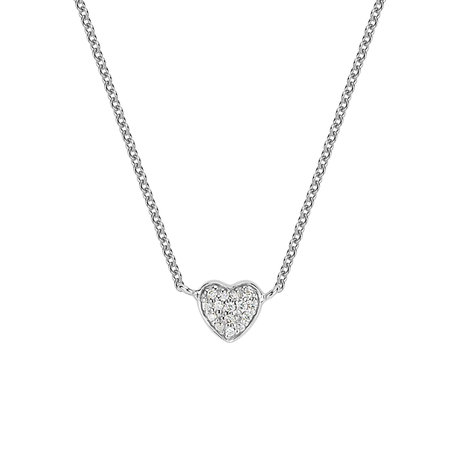 Diamond necklace Tender Heart