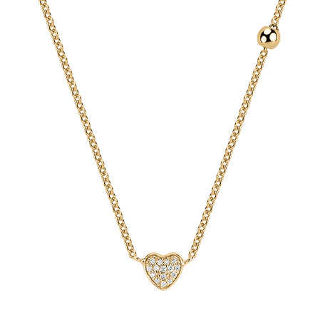 Diamond necklace Tender Heart