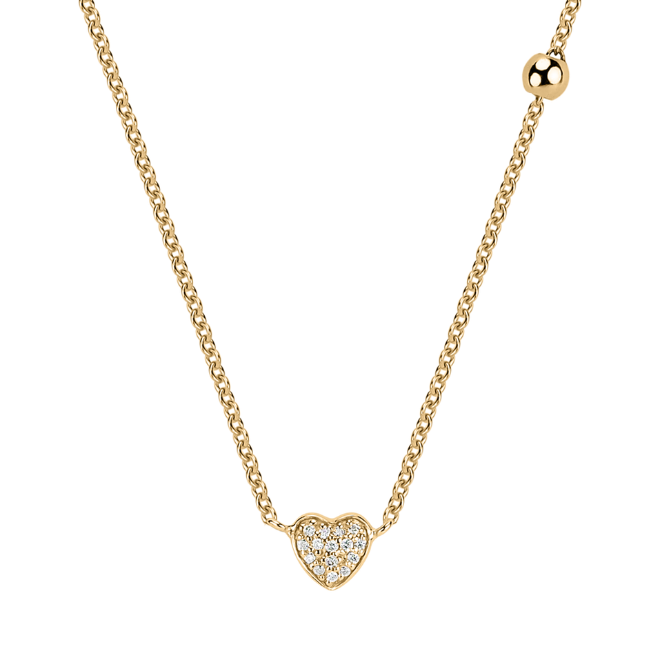 Diamond necklace Tender Heart