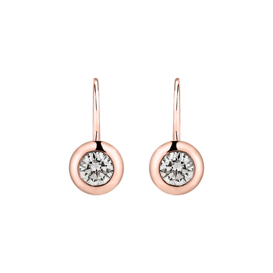 Diamond earrings Sparkling Dots