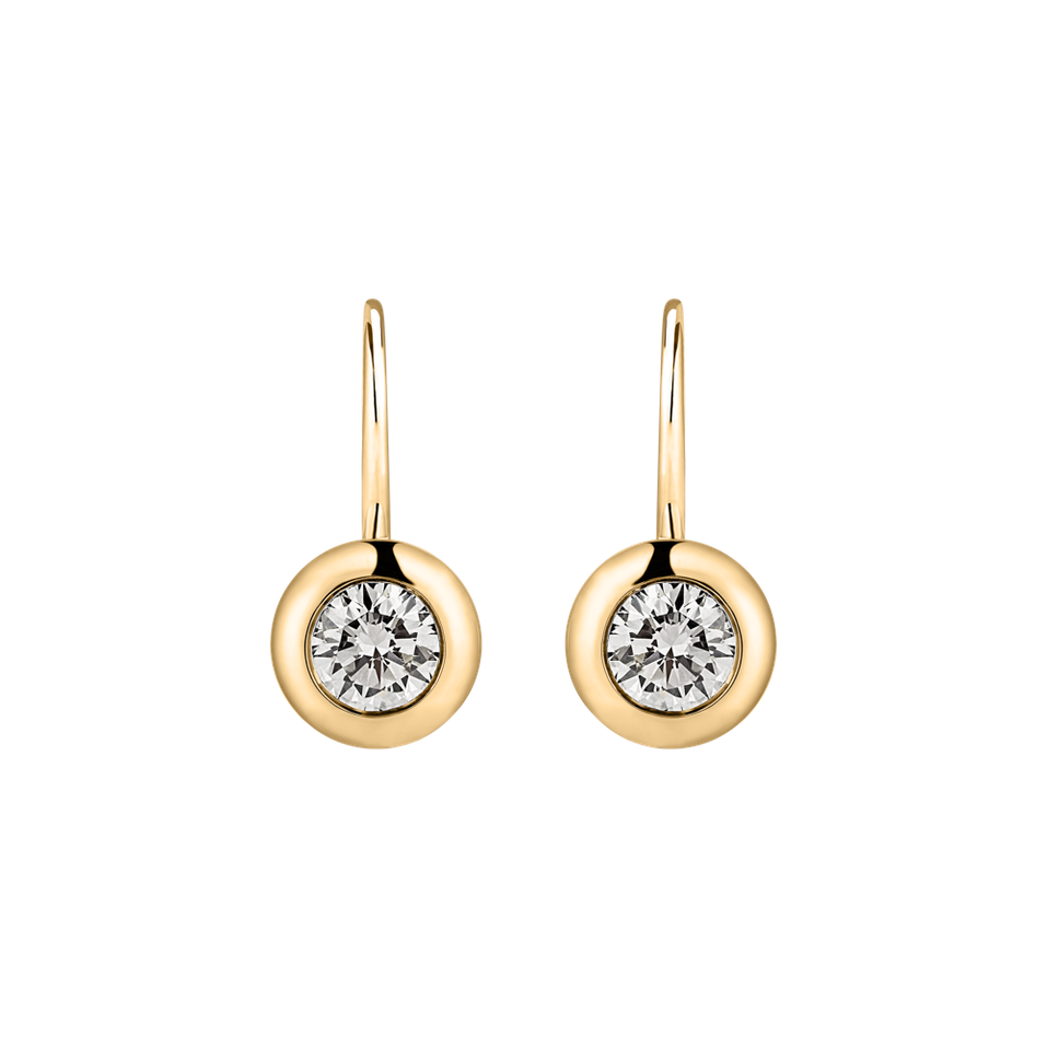 Diamond earrings Sparkling Dots