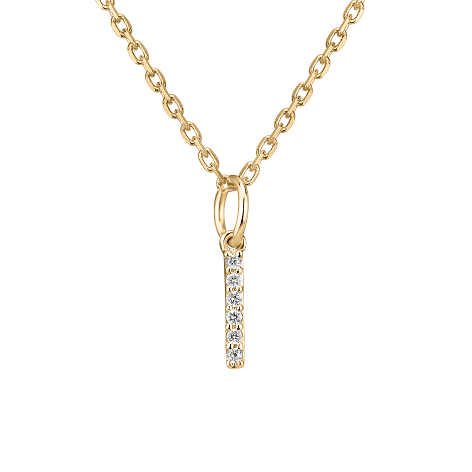 Diamond pendant Line Glitter  I