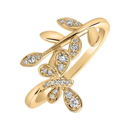 Diamond ring Butterfly