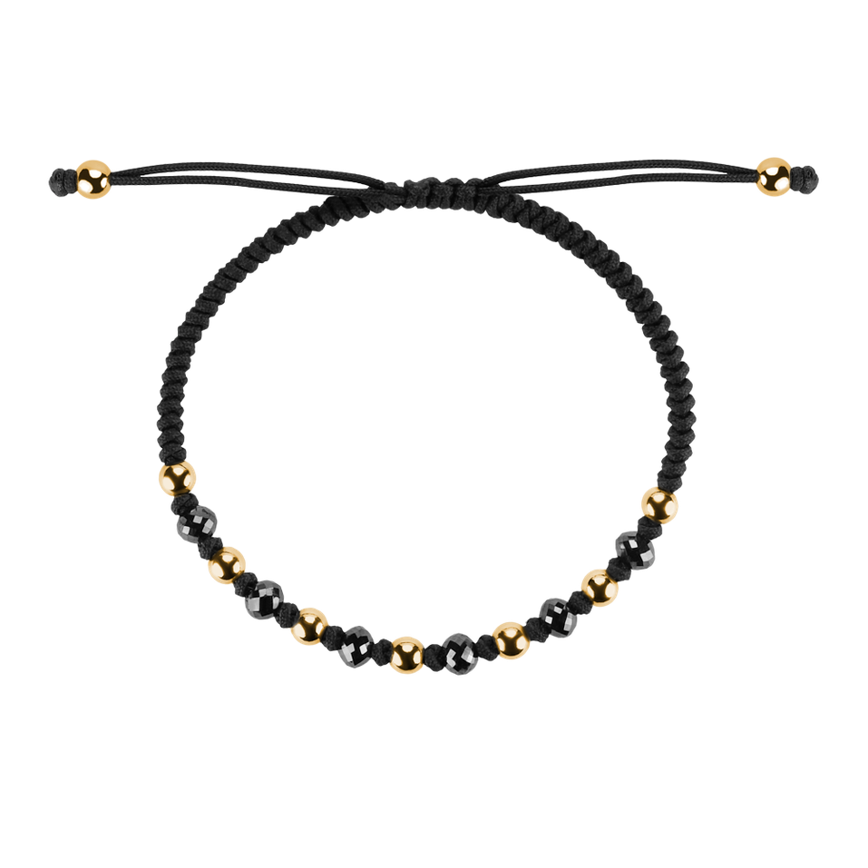 Bracelet with black diamonds Dark Magic