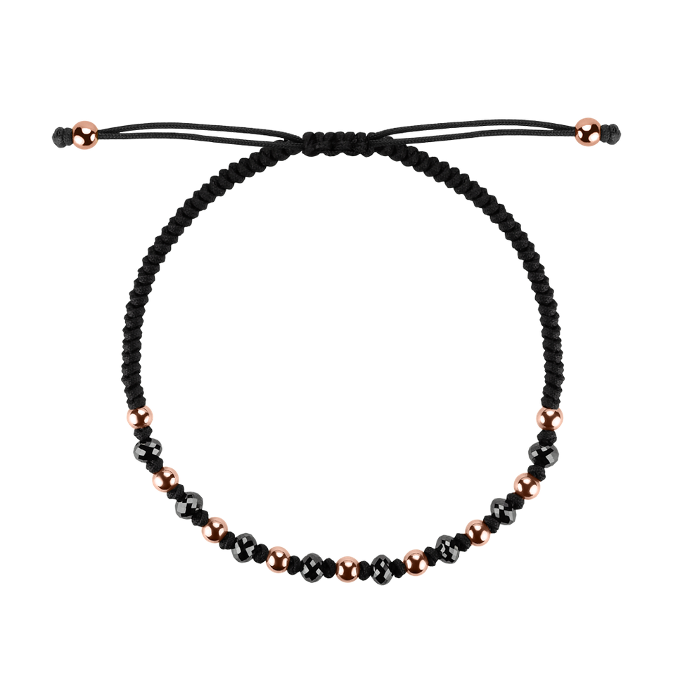 Bracelet with black diamonds Dark Magic