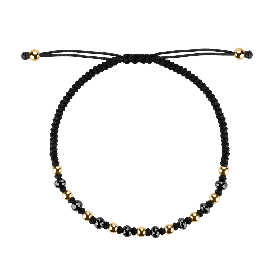 Bracelet with black diamonds Dark Magic