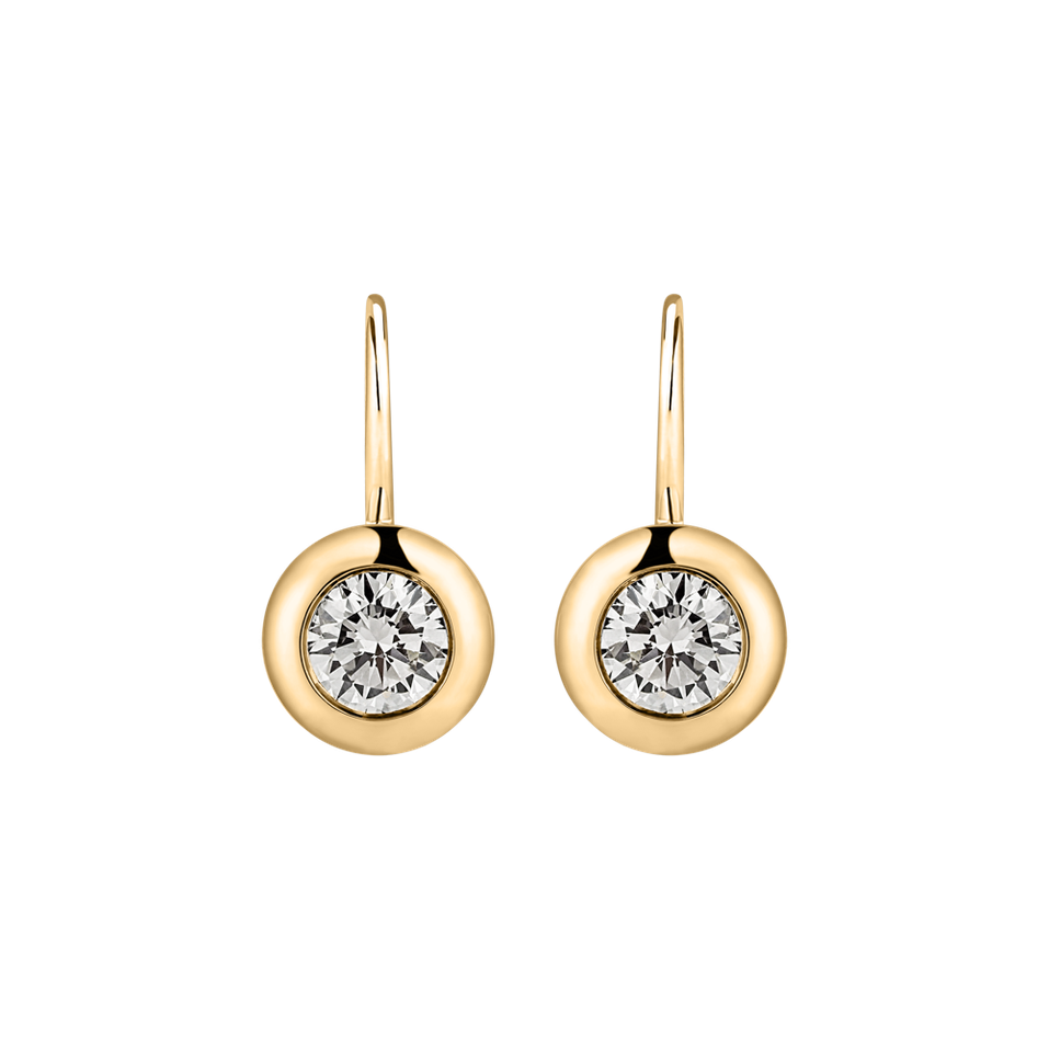 Diamond earrings Sparkling Drops