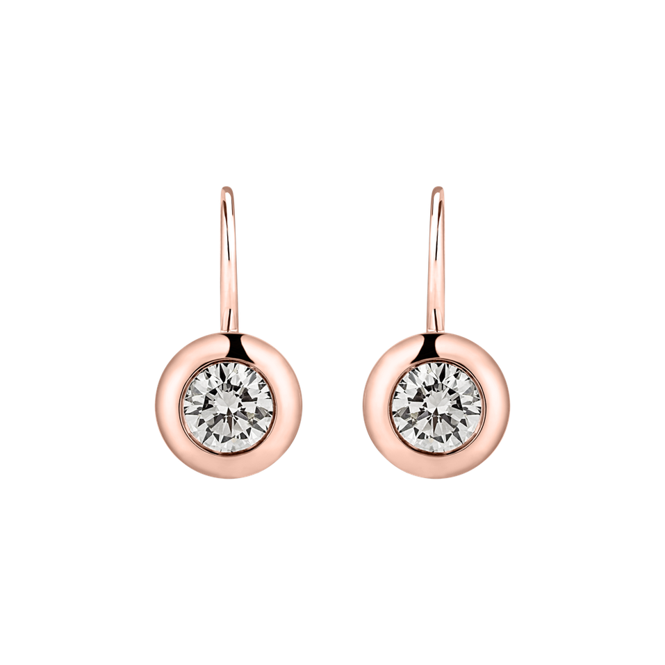 Diamond earrings Sparkling Drops