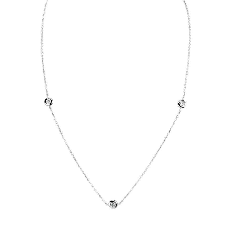 Diamond necklace Sparkling Dots