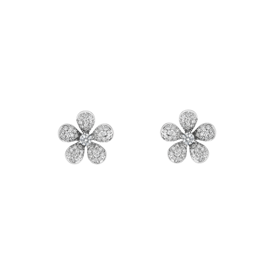 Diamond earrings Flower Dream