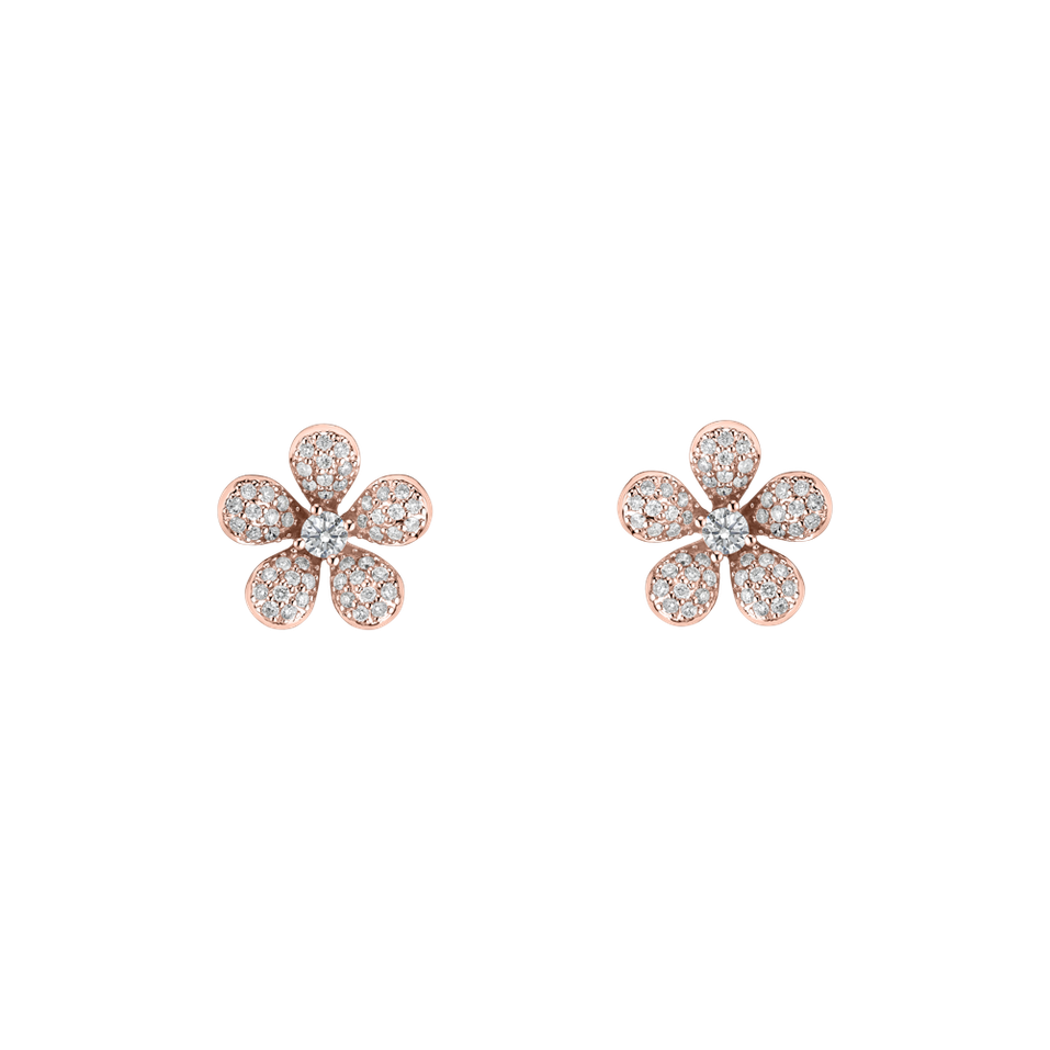 Diamond earrings Flower Dream