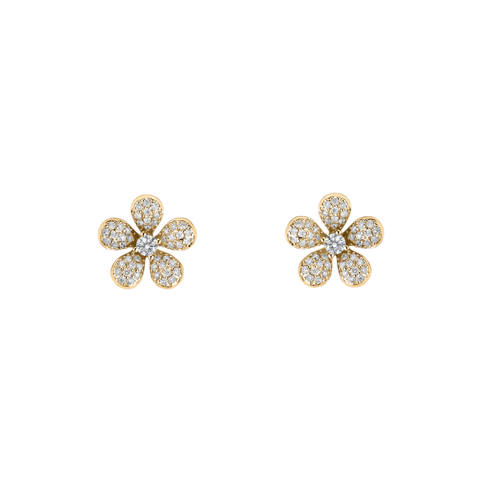 Diamond earrings Flower Dream