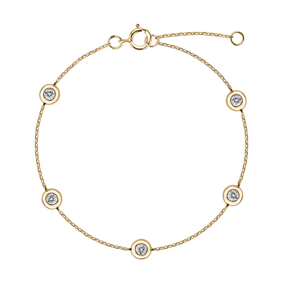 Bracelet with diamonds Sparkling Dot