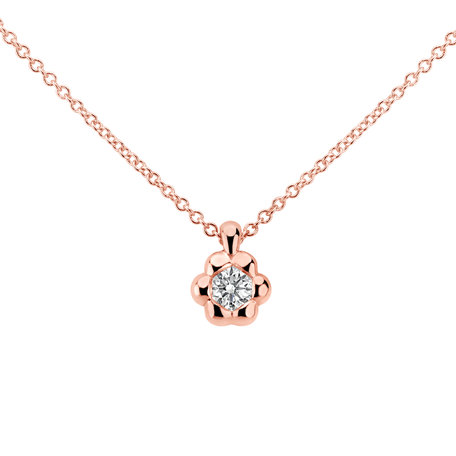 Diamond necklace Blooming Love