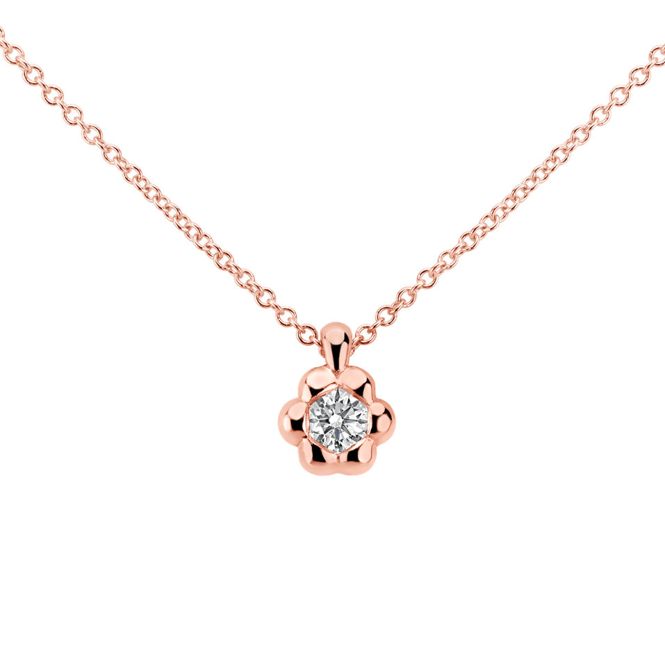 Diamond necklace Blooming Love